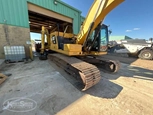 Front of used Caterpillar Excavator